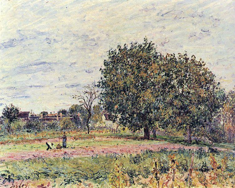 Alfred Sisley Anfang Oktober